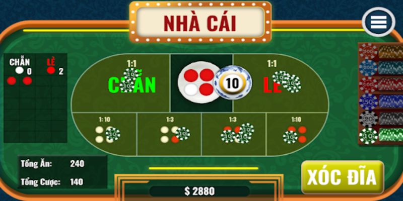 Hướng dẫn đánh game xóc đĩa online đổi thưởng