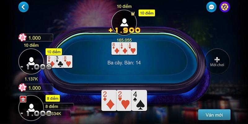 Học cách chơi game bài 3 cây đổi thưởng online